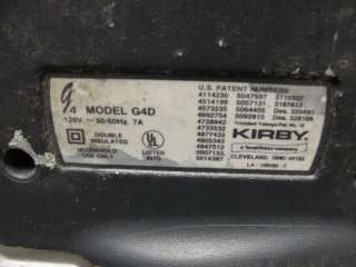 Kirby G4D Vacuum with Shampoo System  
