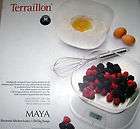 Terraillon Maya electronic kitchen scales NWT $69.95   New In Box