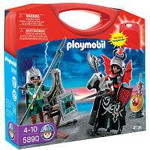Playmobil Knight Playset: Dragonland Carrying Case   Playmobil   Toys 