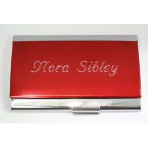  Holiday Personalized Business Card Case Holder: Office 