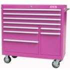 The Original Pink Box 41 9 Drawer 18G Steel Rolling Cabinet