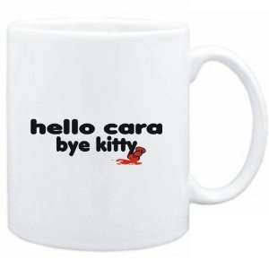    Mug White  Hello Cara bye kitty  Female Names