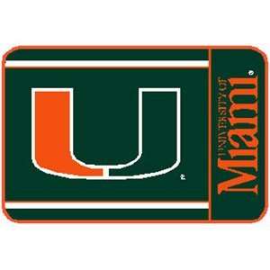    Miami Hurricanes NCAA Welcome Mat (20x30)