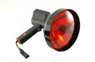 15 Million Candlepower Handheld Spotlight   Red Hunting Lens  Spot 
