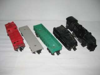   Lionel 1062 Train Set Engine Cars Caboose Coal Tender Engine for Parts
