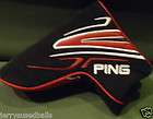 PING SCOTTSDALE SERIES BLADE PUTTER HEADCOVER ~L@@K~