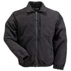 11 Tactical 21895 Covert Fleece Jacket Black Small Polyester Wind 