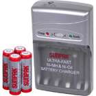 SUNPAK Ultra fast 2 Hour Nicd/nimh Battery Charger Kit