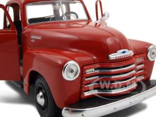   car model of 1950 Chevrolet 3100 Pick Up Truck die cast car by Maisto