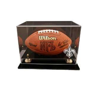  New Orleans Saints Football Display Case   Coachs Choice 