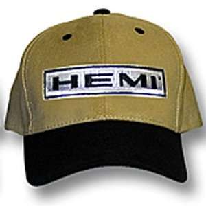  Dodge Hemi Logo Low Profile Cotton Twill Mens Hat Black 