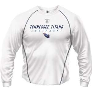  Tennessee Titans  White  Speedwick Performance Long Sleeve 