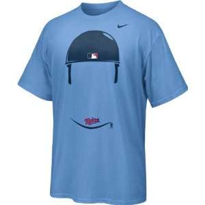  Minnesota Twins Light Blue Nike Hair itage Joe Mauer 