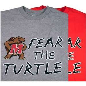  University of Maryland Terrapins T Shirt: Sports 