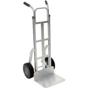 RWM Casters Aluminum Fixed Hand Truck with Dual Grip Vinyl Handle and 