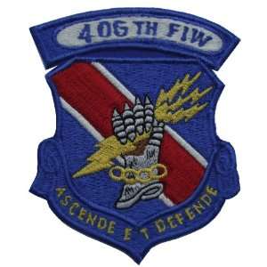  406th Fighter Interceptor Wing Patch Military: Sports 