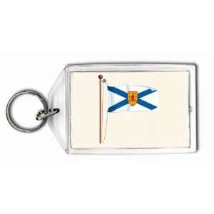    Keychain with the image of Nova Scotia Flag
