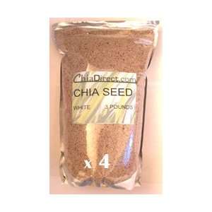 White Chia Seeds   12 lb.  Grocery & Gourmet Food