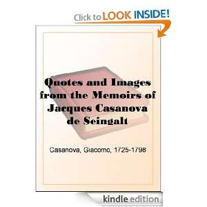 Quotes and Images from the Memoirs of Jacques Casanova de Seingalt 