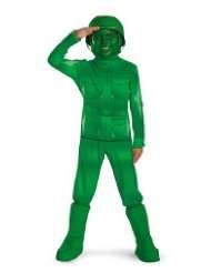 Disneys Toy Story #11362 Deluxe Costume Green Army Man Child (7 8)