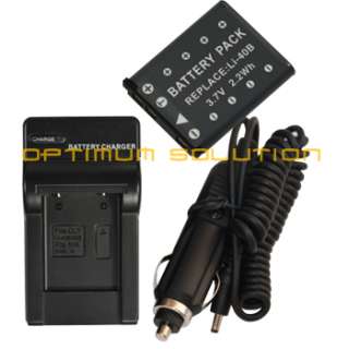 Battery+Charger for Nikon CoolPix S200 S210 S220 S230  