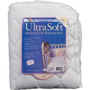  Continental Quilting Ultra Soft Fitted Crib Mattress Pad 