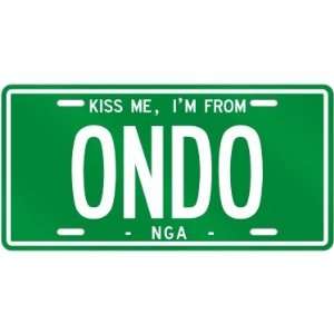   ONDO  NIGERIA LICENSE PLATE SIGN CITY 