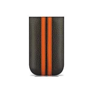    Beyza Strap Stripes case SPC01 (Flo Black/Orange) Electronics
