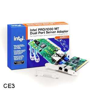 Intel 8492MT 1000Mbps Dual Port Server Network Card PCI  