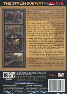 THE STALIN SUBWAY RED VEIL Russian Shooter PC Game NEW!  