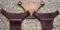 US Army Brown Leather 45 Holster Adapter E2607  