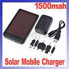 Solar Backup Battery Charger for Mobile Phone GPS  PDA Tablet 