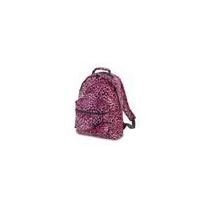 Pink Leopard Print Backpack:  Sports & Outdoors
