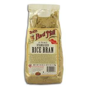 Bobs Red Mill Rice Bran, Stabilized, All Natural (Pack of 3)  