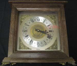 Bulova Glass Mantle Clock University of Pennsylvania  