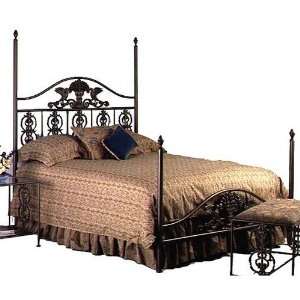 Grace Harvest Bed with Frame   Antique Bronze:  Home 