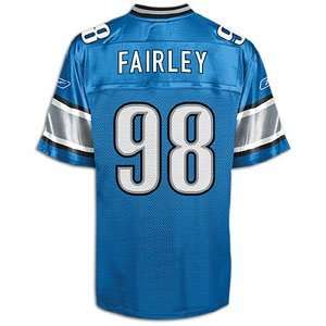 Nick Fairley Lions Lions Blue NFL Replica Jersey   Mens ( sz. L 