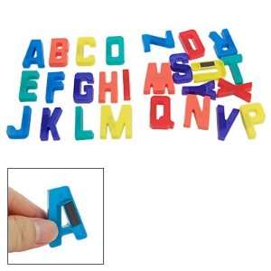 Colorful Magnetic Bar Base Plastic English Letters Alphabet Sticker 26 