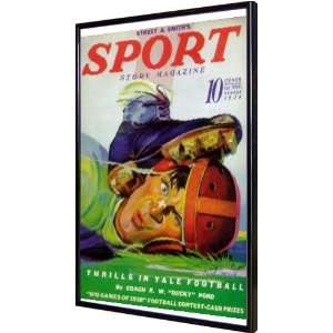 Sport Story Magazine (Pulp) 11x17 Framed Poster 