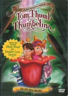 The Adventures of Tom Thumb & Thumbelina New Sealed DVD 786936194401 