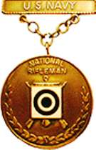USN National Trophy Match Rifleman EIC (Gold)
