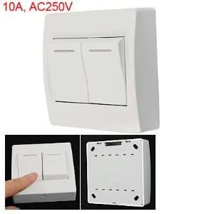   Universal On/Off SPST 2 Gang Replacement Wall Switch