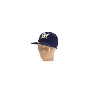   59FIFTY   Milwaukee Brewers Baseball Caps   Navy: Sports & Outdoors