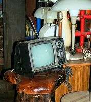 PANASONIC TR 749 70s Vintage portable TV  