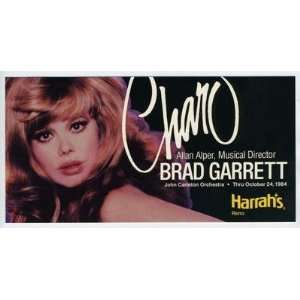  CHARO Harrahs Reno Postcard Brad Garrett 