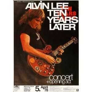  Ten Years After   Rocket Fuel 1978   CONCERT   POSTER from 