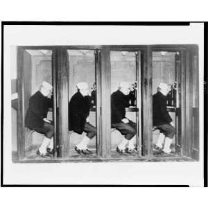   telephone booths, Manhattan Beach, New York 1930