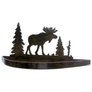    Smoky Mountain Metal Arts Moose Pot Rack Patio, Lawn & Garden