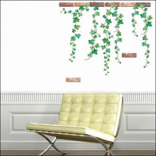 IVY VINE Removable Art Deco Mural Wall Sticker Decal  