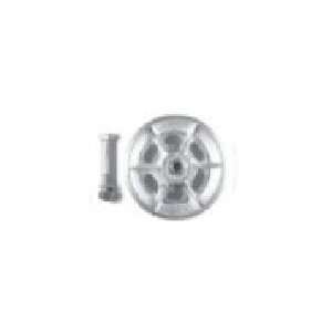  Antech 2205.600 6 steel v groove wheel with axle bolt and 